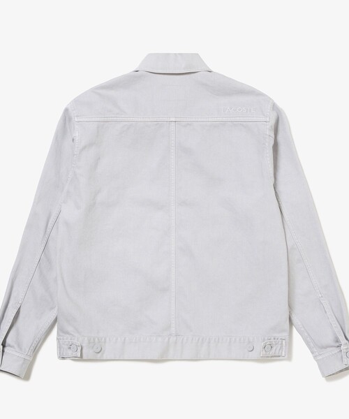 LACOSTE（ラコステ）の「11.5oz ボックスカラーデニムジャケット（デニムジャケット・メンズ・ネイビー/ライトグレー/グリーン・48/46/52/50）」の18枚目の写真