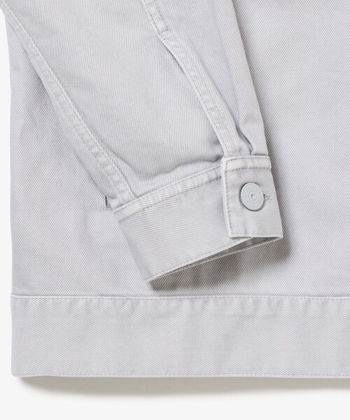 LACOSTE（ラコステ）の「11.5oz ボックスカラーデニムジャケット（デニムジャケット・メンズ・ネイビー/ライトグレー/グリーン・48/46/52/50）」の22枚目の写真