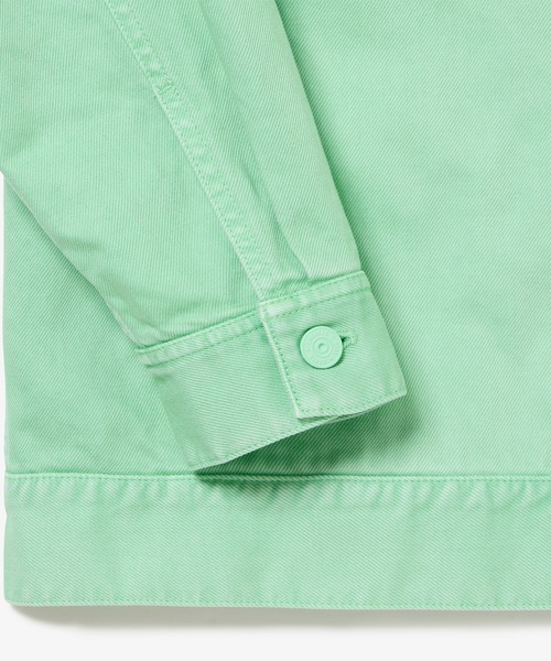 LACOSTE（ラコステ）の「11.5oz ボックスカラーデニムジャケット（デニムジャケット・メンズ・ネイビー/ライトグレー/グリーン・48/46/52/50）」の10枚目の写真