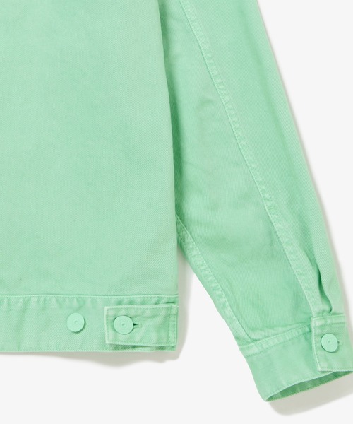 LACOSTE（ラコステ）の「11.5oz ボックスカラーデニムジャケット（デニムジャケット・メンズ・ネイビー/ライトグレー/グリーン・48/46/52/50）」の12枚目の写真