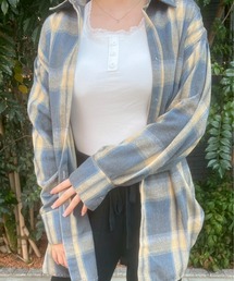 M2SUQARED（エムツースクエア）の「【M2SUQARED/エムツースクエア】リブ編みヘンリーネックカットソー（Tシャツ/カットソー）」