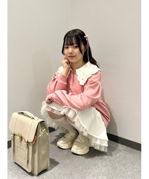 F i.n.t（フィント）の「サテンロングリボンヘアクリップセット/fint　フィント（バレッタ/ヘアクリップ・レディース・ピンク/ライトグレー/クリーム・FREE）」の16枚目の写真