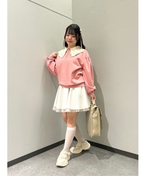 F i.n.t（フィント）の「サテンロングリボンヘアクリップセット/fint　フィント（バレッタ/ヘアクリップ・レディース・ピンク/ライトグレー/クリーム・FREE）」の15枚目の写真