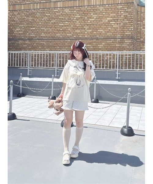 F i.n.t（フィント）の「サテンロングリボンヘアクリップセット/fint　フィント（バレッタ/ヘアクリップ・レディース・ピンク/ライトグレー/クリーム・FREE）」の21枚目の写真