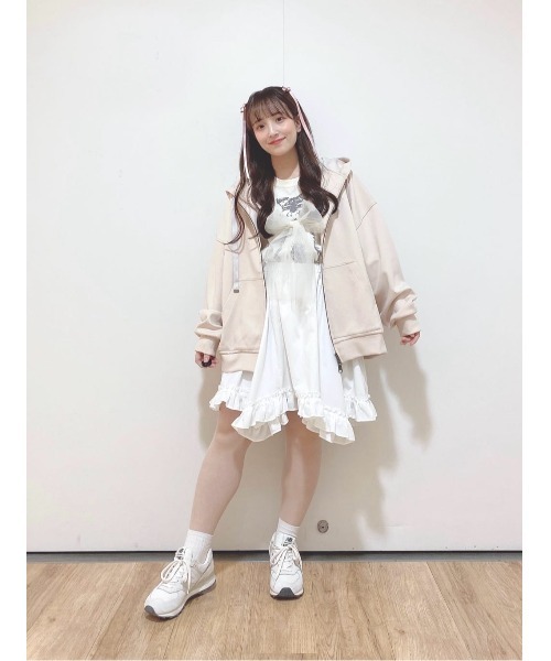 F i.n.t（フィント）の「サテンロングリボンヘアクリップセット/fint　フィント（バレッタ/ヘアクリップ・レディース・ピンク/ライトグレー/クリーム・FREE）」の22枚目の写真