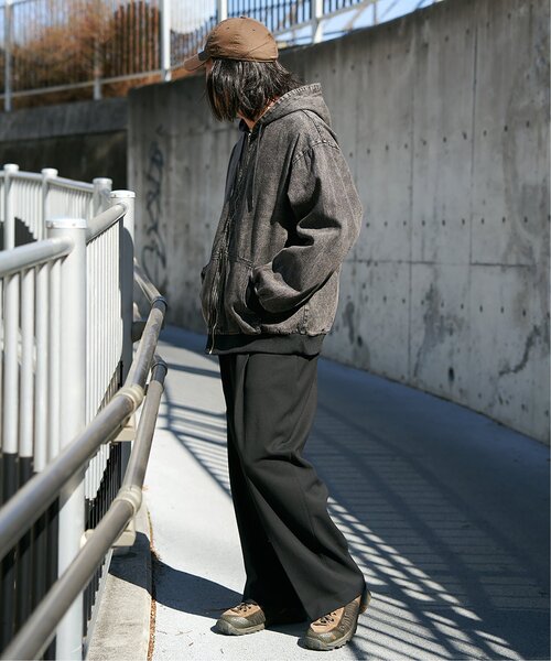 VENCEEXCHANGE(ヴァンスエクスチェンジ)の「デニムフルジップパーカー(ブルゾン・メンズ・サックスブルー/ダークグレー/ブラック・L/M)」の16枚目の写真