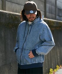 VENCEEXCHANGE | デニムフルジップパーカー(ブルゾン)