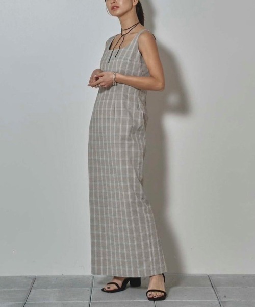 【todayful】Squareneck Pencil Dress TODAYFUL Squareneck Pencil Dress スクエアネックペンシル