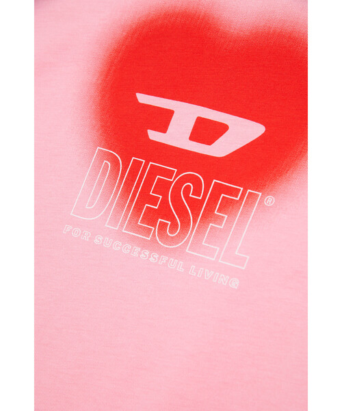 DIESEL（ディーゼル）の「キッズ Tシャツ TCUORE（Tシャツ/カットソー・キッズ・ホワイト/ピンク/ブラック・10Y/14Y/4Y/6Y/12Y/8Y）」の9枚目の写真
