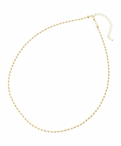 a.v.v(アーヴェヴェ)の「シンプルチェーンネックレス(ネックレス・レディース・シルバー/ゴールド・38)」の1枚目の写真