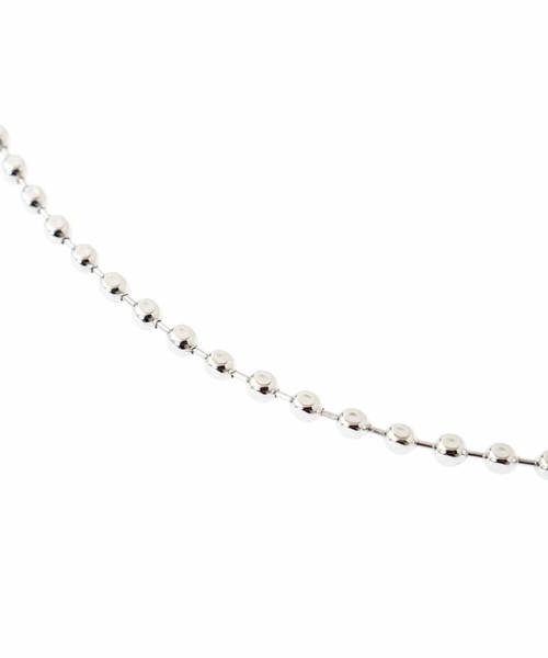 a.v.v(アーヴェヴェ)の「シンプルチェーンネックレス(ネックレス・レディース・シルバー/ゴールド・38)」の3枚目の写真