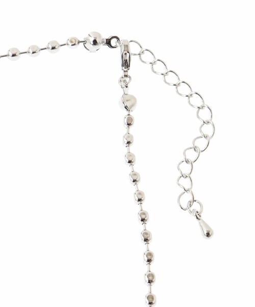 a.v.v(アーヴェヴェ)の「シンプルチェーンネックレス(ネックレス・レディース・シルバー/ゴールド・38)」の4枚目の写真