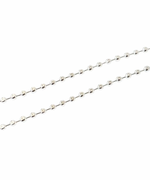 a.v.v(アーヴェヴェ)の「シンプルチェーンネックレス(ネックレス・レディース・シルバー/ゴールド・38)」の5枚目の写真