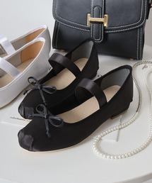 LibertyDoll（リバティードール）の「LIBERTYDOLL ストラップリボン バレエシューズ（バレエシューズ）」