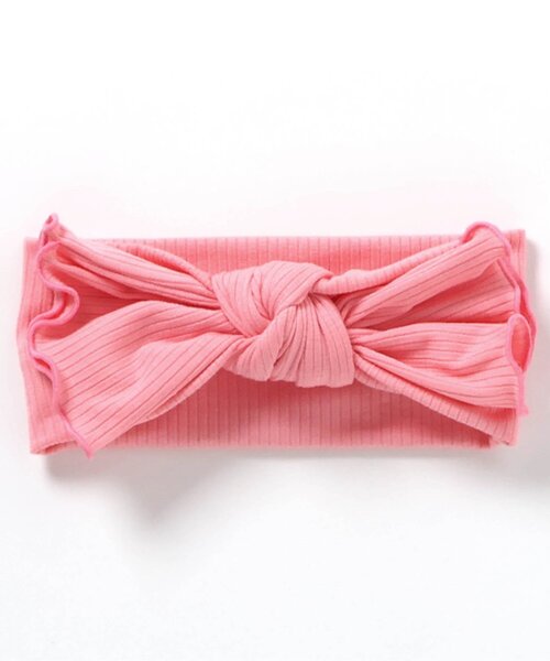 BREEZE（ブリーズ）の「【Bpop】メロウリブベビーヘアバンド（ヘアバンド・キッズ・アイボリー/グレー/ピンク・50）」の3枚目の写真