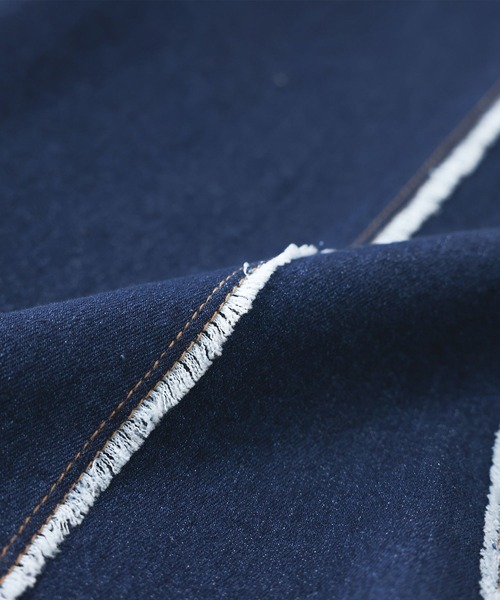 n'OrLABEL（ノアールレーベル）の「『フリンジデニムマーメイドスカート』（デニムスカート・レディース・ネイビー/ブルー・2/1）」の14枚目の写真