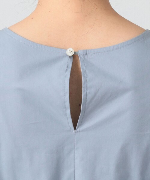 Ray BEAMS（レイビームス）の「ショルダー スリット パフスリーブ ワンピース（ワンピース・レディース・ピンク/ライトブルー/ブラック・1/0）」の11枚目の写真