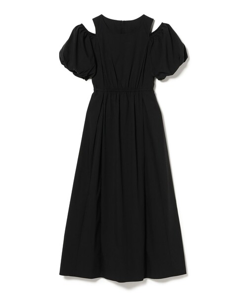 Ray BEAMS（レイビームス）の「ショルダー スリット パフスリーブ ワンピース（ワンピース・レディース・ピンク/ライトブルー/ブラック・1/0）」の13枚目の写真