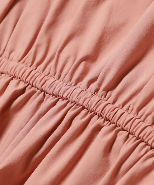 Ray BEAMS（レイビームス）の「ショルダー スリット パフスリーブ ワンピース（ワンピース・レディース・ピンク/ライトブルー/ブラック・1/0）」の17枚目の写真