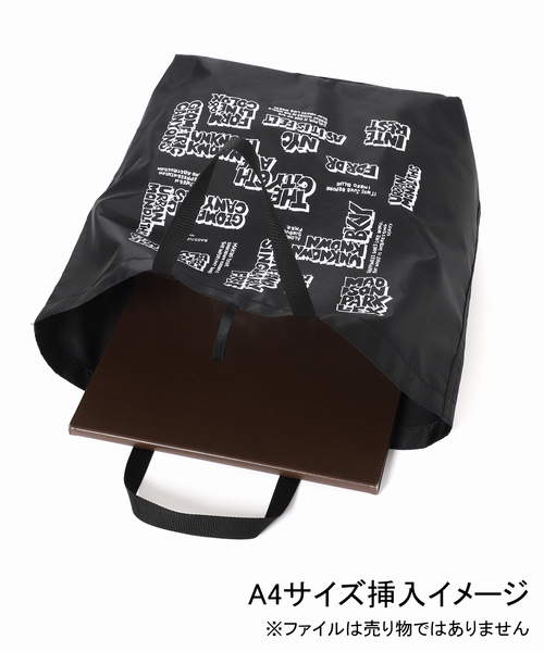 JOURNAL STANDARD（ジャーナルスタンダード）の「【BIP*GAKU】ナイロントート（トートバッグ・レディース・ブラック/ホワイト/ピンク・FREE）」の12枚目の写真