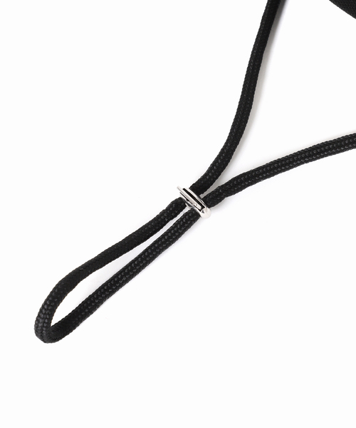 GRILLO（グリーロ）の「【GRILLO/グリーロ】コードツキ キャンバスキャップ（キャップ・レディース・ブラック/ベージュ・57）」の12枚目の写真