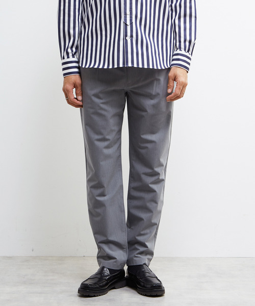 MEN'S MELROSE（メンズメルローズ）の「スマートTEXリラックステーパードイージーパンツ（スラックス・メンズ・ライトブラウン/ブラック/グレー・3/2/4）」の4枚目の写真