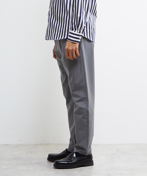 MEN'S MELROSE（メンズメルローズ）の「スマートTEXリラックステーパードイージーパンツ（スラックス・メンズ・ライトブラウン/ブラック/グレー・3/2/4）」の5枚目の写真