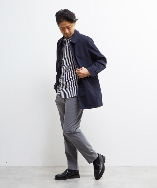 MEN'S MELROSE（メンズメルローズ）の「スマートTEXリラックステーパードイージーパンツ（スラックス・メンズ・ライトブラウン/ブラック/グレー・3/2/4）」の18枚目の写真