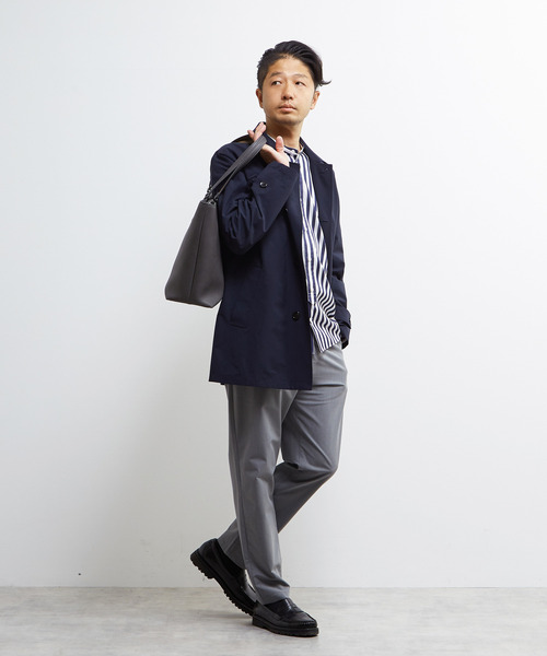 MEN'S MELROSE（メンズメルローズ）の「スマートTEXリラックステーパードイージーパンツ（スラックス・メンズ・ライトブラウン/ブラック/グレー・3/2/4）」の19枚目の写真