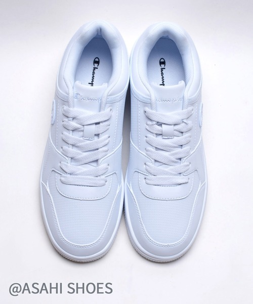 ASAHI SHOES（アサヒシューズ）の「【終了】Champion/チャンピオン  スニーカー(CPN GB S21905)（スニーカー・メンズ・ホワイト/ブラック・28.0cm/29.0cm/26.5cm/27.5cm/26.0cm/27.0cm）」の5枚目の写真