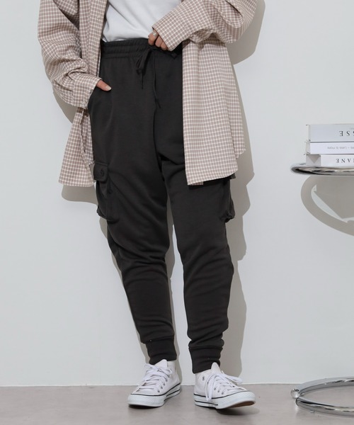 FUNALIVE(ファンアライブ)の「スマート ジョガーパンツ(スウェットパンツ・メンズ・ブラック/ライトグレー/スミクロ/ネイビー・M/LL/L)」の11枚目の写真