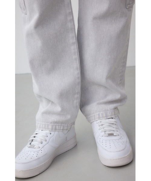 AZUL by moussy（アズールバイマウジー）の「AZUL DENIM ヴィンテージカーゴ（デニムパンツ・メンズ・チャコールグレー/ライトグレー・MEDIUM/LARGE）」の22枚目の写真