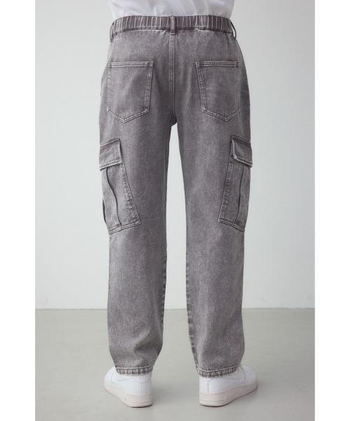 AZUL by moussy（アズールバイマウジー）の「AZUL DENIM ヴィンテージカーゴ（デニムパンツ・メンズ・チャコールグレー/ライトグレー・MEDIUM/LARGE）」の17枚目の写真