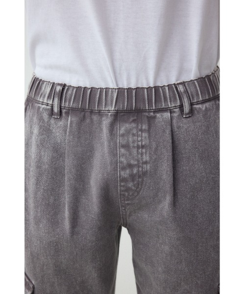 AZUL by moussy（アズールバイマウジー）の「AZUL DENIM ヴィンテージカーゴ（デニムパンツ・メンズ・チャコールグレー/ライトグレー・MEDIUM/LARGE）」の16枚目の写真