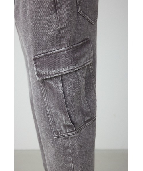 AZUL by moussy（アズールバイマウジー）の「AZUL DENIM ヴィンテージカーゴ（デニムパンツ・メンズ・チャコールグレー/ライトグレー・MEDIUM/LARGE）」の12枚目の写真
