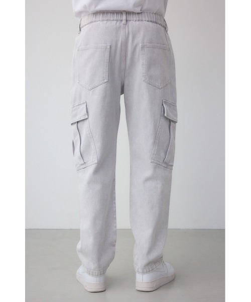 AZUL by moussy（アズールバイマウジー）の「AZUL DENIM ヴィンテージカーゴ（デニムパンツ・メンズ・チャコールグレー/ライトグレー・MEDIUM/LARGE）」の5枚目の写真