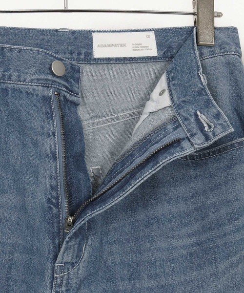 ADAM PATEK(アダムパテック)の「【ADAMPATEK/アダムパテック】destroy wide denim/デストロイワイドデニムパンツ(デニムパンツ・レディース・ホワイト/ライトブルー/ブラック/ダークブルー・1/2)」の17枚目の写真