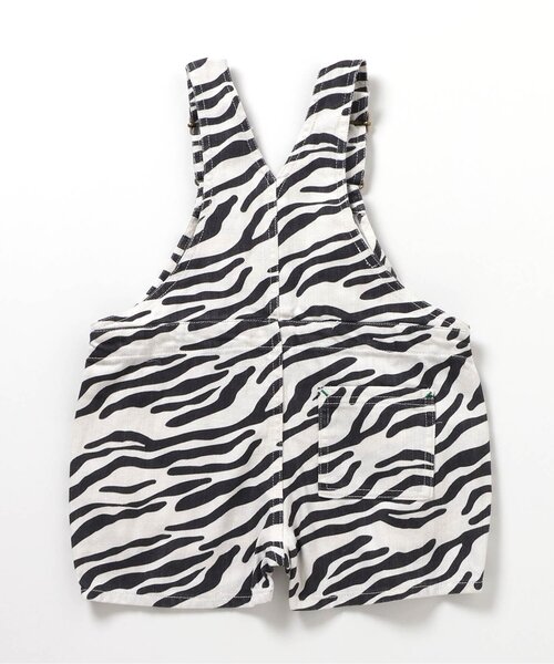 BREEZE（ブリーズ）の「【Im Jelly！】総柄ショートサロペット（サロペット/オーバーオール・キッズ・クリーム/ホワイト・90/110/130）」の11枚目の写真