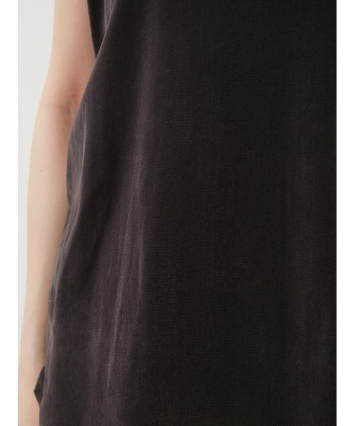 Mila Owen(ミラオーウェン)の「フロッキーベロアビッグタンクトップス(タンクトップ・レディース・チャコールグレー/ライム/ベージュ・FREE)」の20枚目の写真