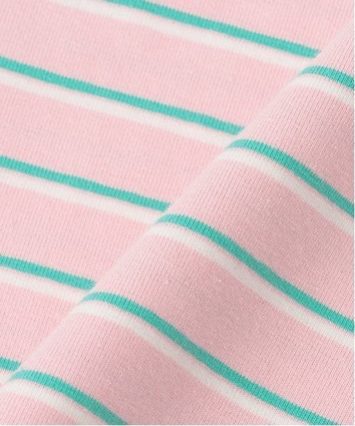 mezzo piano Junior(メゾピアノジュニア)の「【Cuugal掲載】ワンポイント刺しゅうボーダーTシャツ(Tシャツ/カットソー・キッズ・ネイビー/ピンク/オフホワイト・M:150cm/L:160cm/S:140cm)」の10枚目の写真