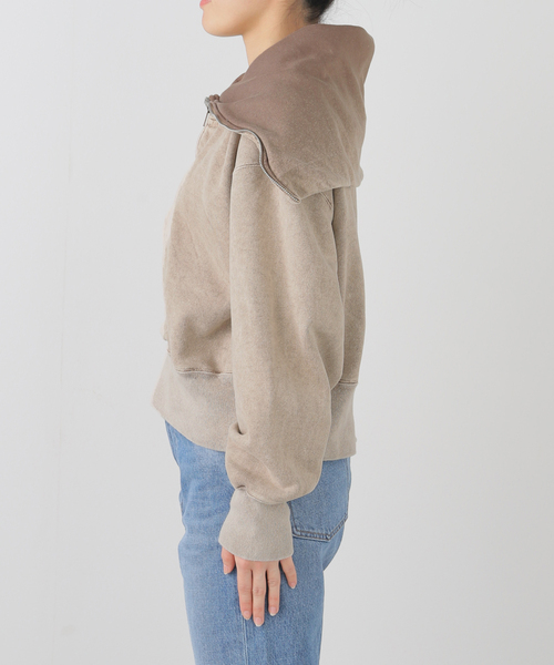 SEEALL（シーオール）の「SEEALL SAILOR COLLAR SWEAT SAW53 SW902：スウェット（スウェット・レディース・ブラウン・MEDIUM）」の5枚目の写真