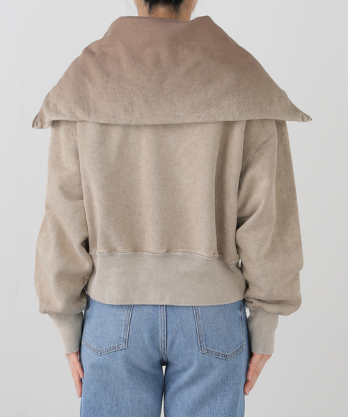 SEEALL（シーオール）の「SEEALL SAILOR COLLAR SWEAT SAW53 SW902：スウェット（スウェット・レディース・ブラウン・MEDIUM）」の6枚目の写真
