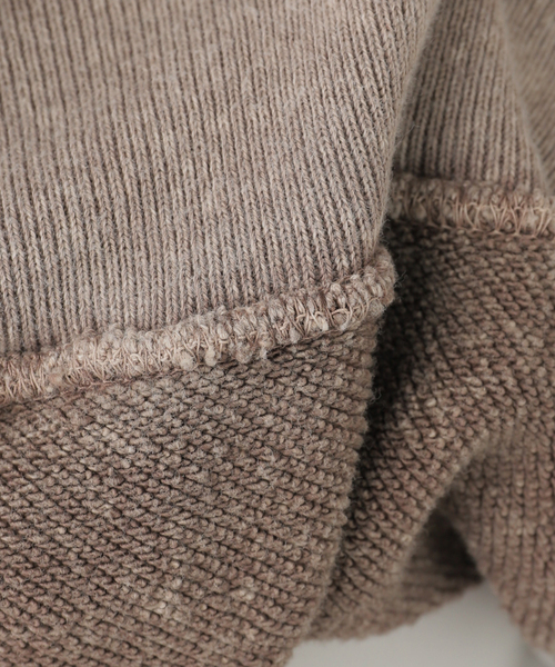 SEEALL（シーオール）の「SEEALL SAILOR COLLAR SWEAT SAW53 SW902：スウェット（スウェット・レディース・ブラウン・MEDIUM）」の10枚目の写真
