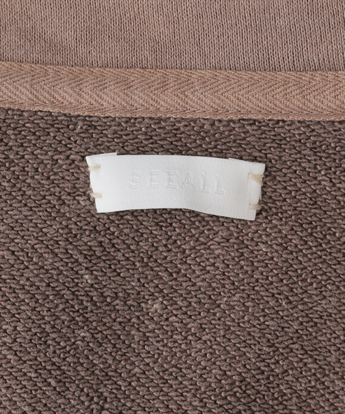 SEEALL（シーオール）の「SEEALL SAILOR COLLAR SWEAT SAW53 SW902：スウェット（スウェット・レディース・ブラウン・MEDIUM）」の11枚目の写真