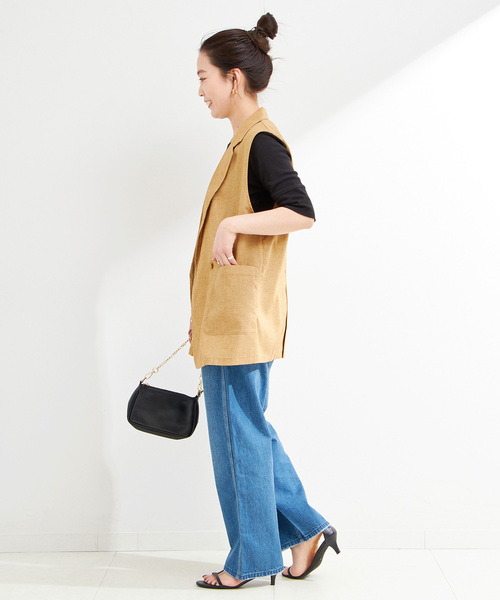 新品未使用 B.C STOCK テーラーベスト ネイビー B.C STOCK｜手洗い可 / テーラーベスト | Rakuten Fashion(楽天