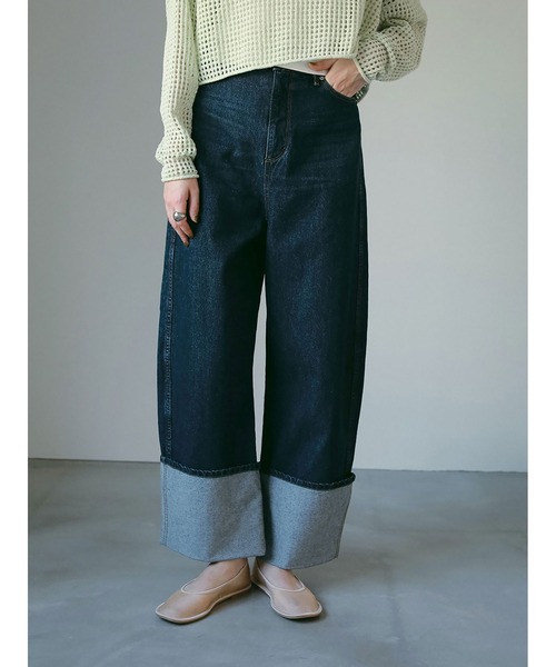 ロールアップカーブデニム（その他パンツ）｜HER.（ハー）の