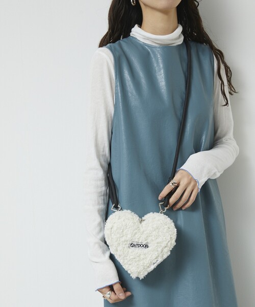 BASICKS × OUTDOOR PRODUCTS ハートミニショルダーバッグ セール】BASICKS × OUTDOOR PRODUCTS × Firsthand/ベイシックス