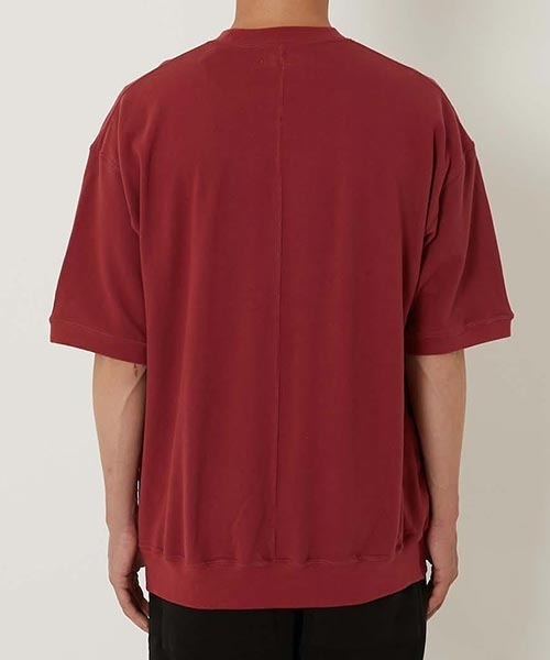 HOLLYWOOD RANCH MARKET(ハリウッドランチマーケット)の「Hエンブロイダリー カノコショートスリーブTシャツ(Tシャツ/カットソー・メンズ・ベージュ/ブルー/ホワイト/グリーン/ブラック/ワイン・SMALL/MEDIUM/LARGE/X-LARGE)」の15枚目の写真