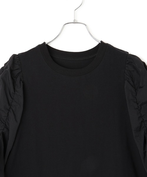 セール】【WEB限定】フリルスリーブカットソー（Tシャツ
