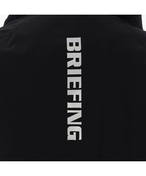 ⓂBRIEFING ブリーフィングゴルフ WINDBLOCK ブルゾン ブラック BRIEFING GOLF／ブリーフィングゴルフ】MEN'S WATERPROOF
